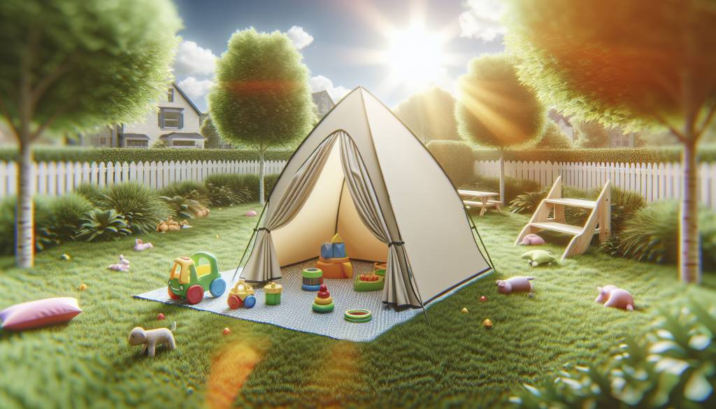 Tenda da gioco e anti UV: divertimento sicuro per il tuo bambino